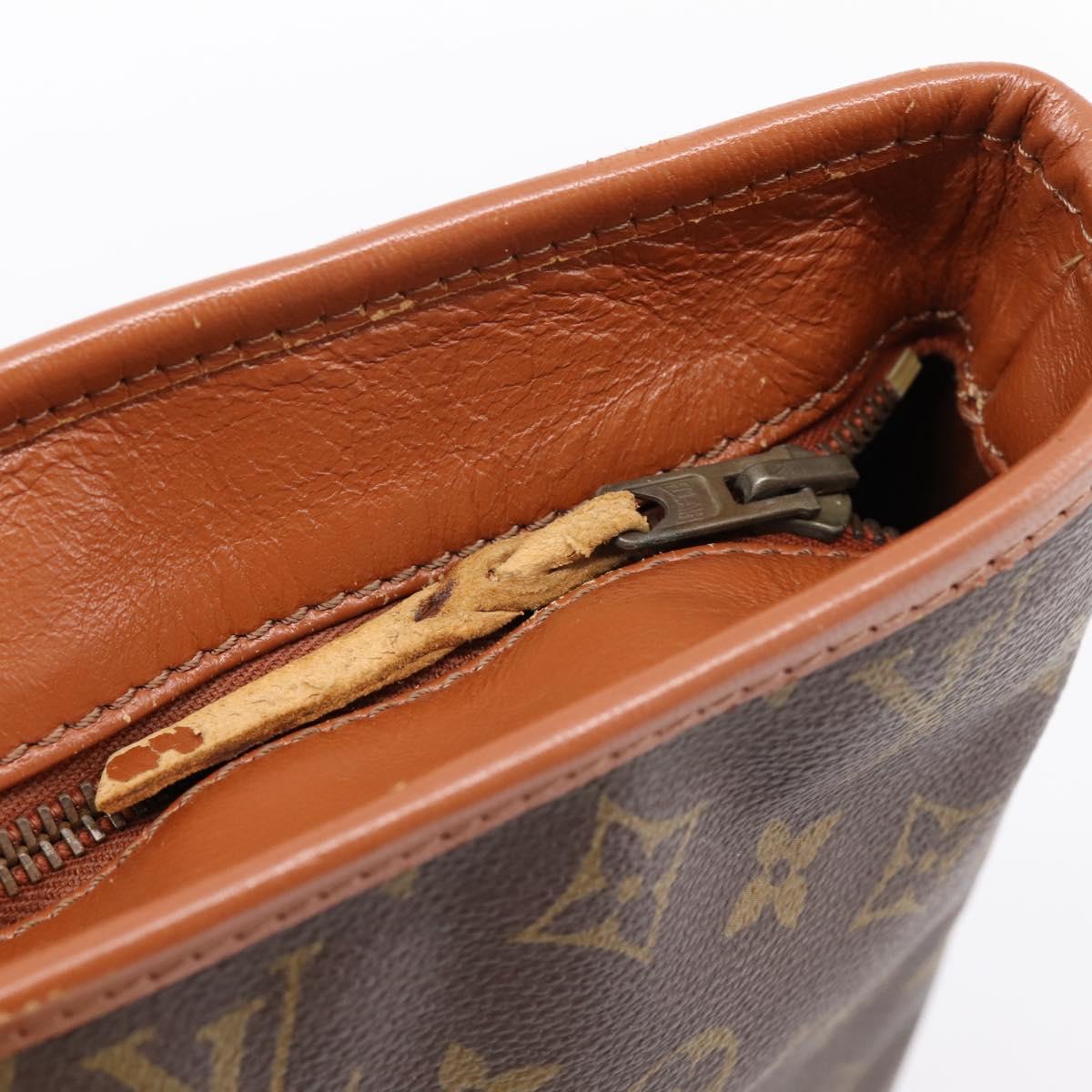 LOUIS VUITTON Monogram Sac Weekend PM Tote Bag M42425 LV Auth BA15659