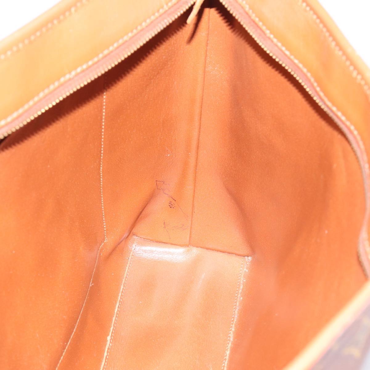 LOUIS VUITTON Monogram Sac Weekend PM Tote Bag M42425 LV Auth BA15659