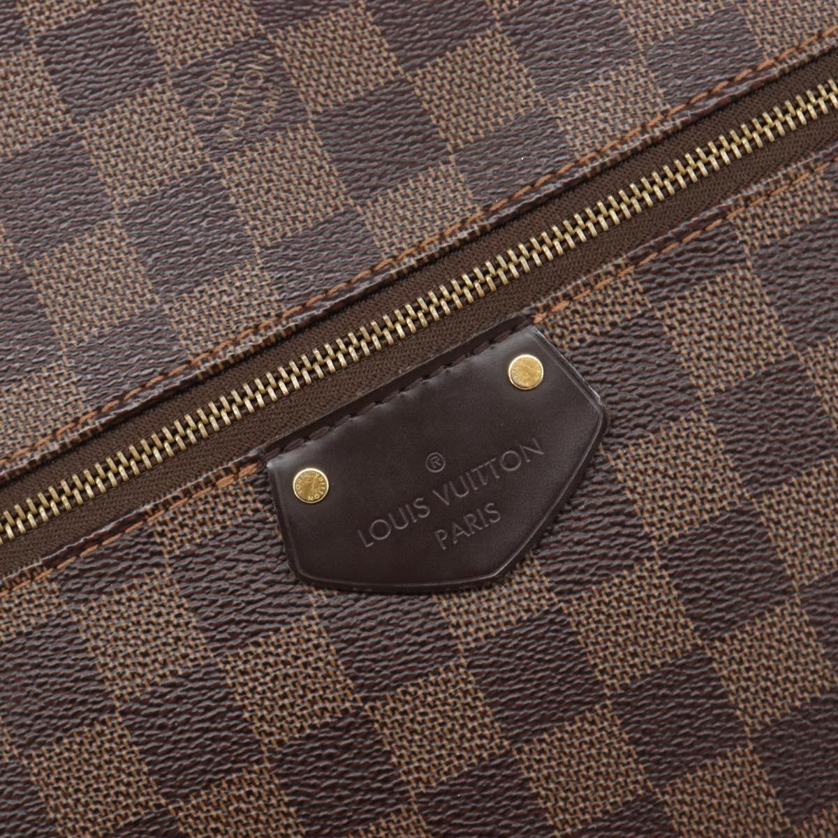 LOUIS VUITTON Damier Ebene Jena MM Tote Bag N41013 LV Auth BA15660