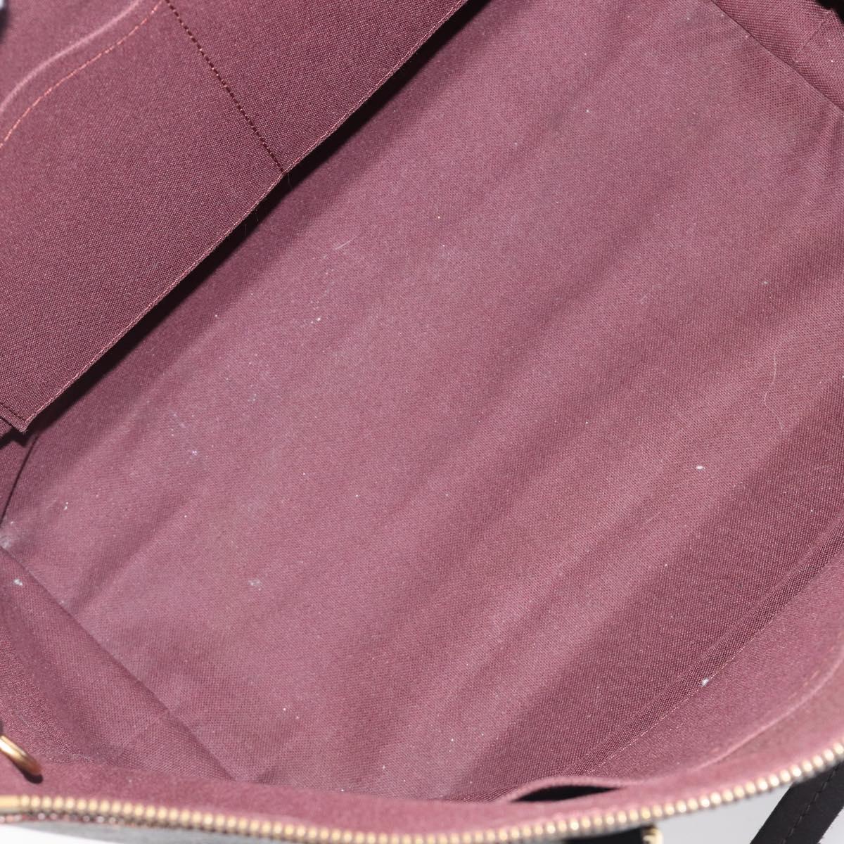 LOUIS VUITTON Damier Ebene Jena MM Tote Bag N41013 LV Auth BA15660