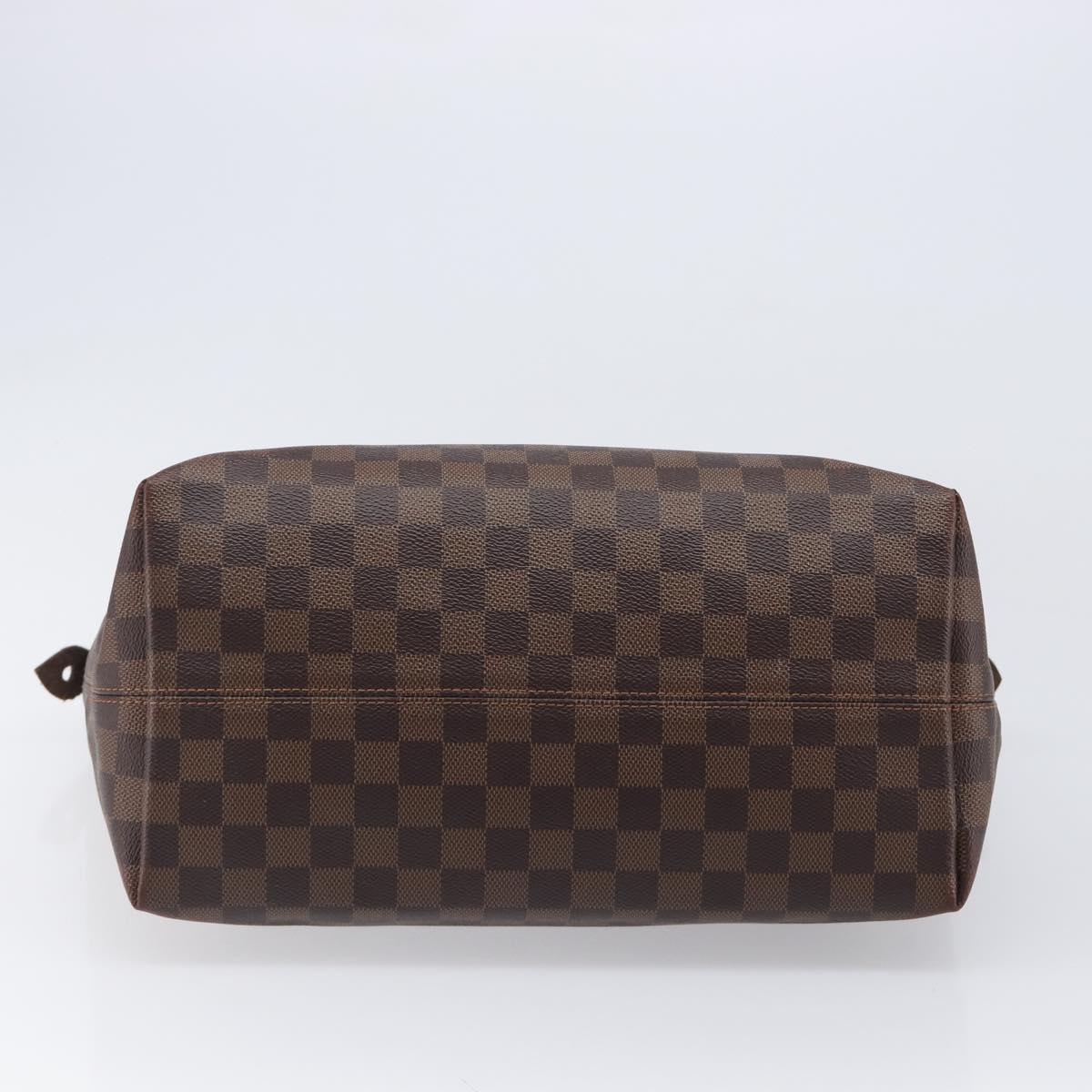 LOUIS VUITTON Damier Ebene Jena MM Tote Bag N41013 LV Auth BA15660