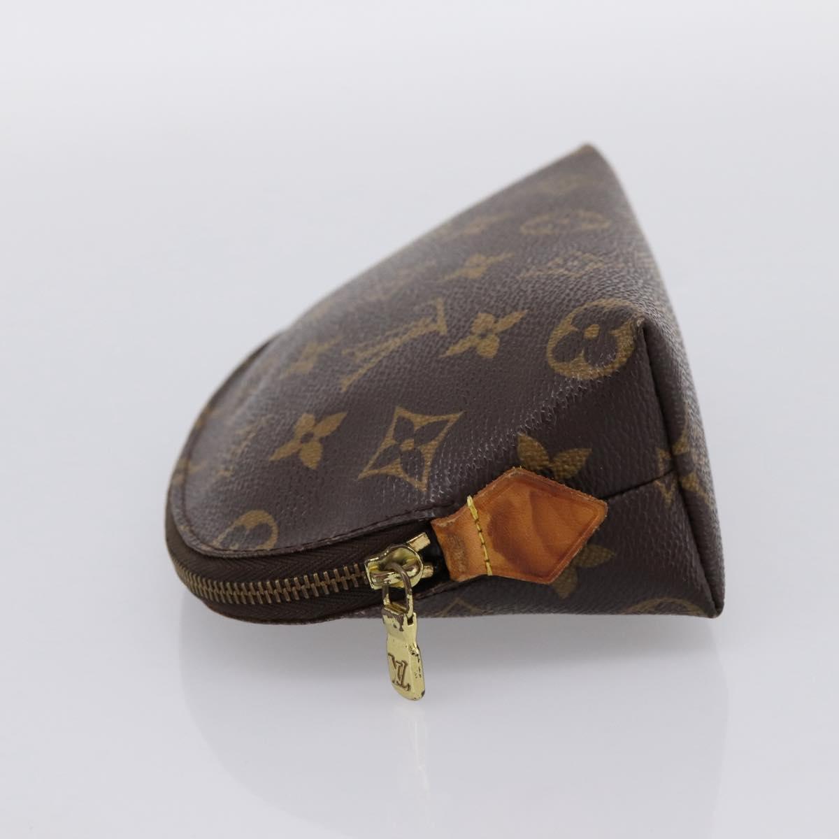 LOUIS VUITTON Monogram Pochette Cosmetic PM Pouch M43998 LV Auth BA15661