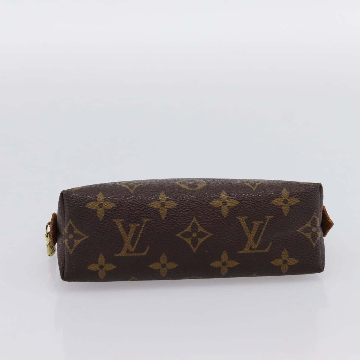 LOUIS VUITTON Monogram Pochette Cosmetic PM Pouch M43998 LV Auth BA15661