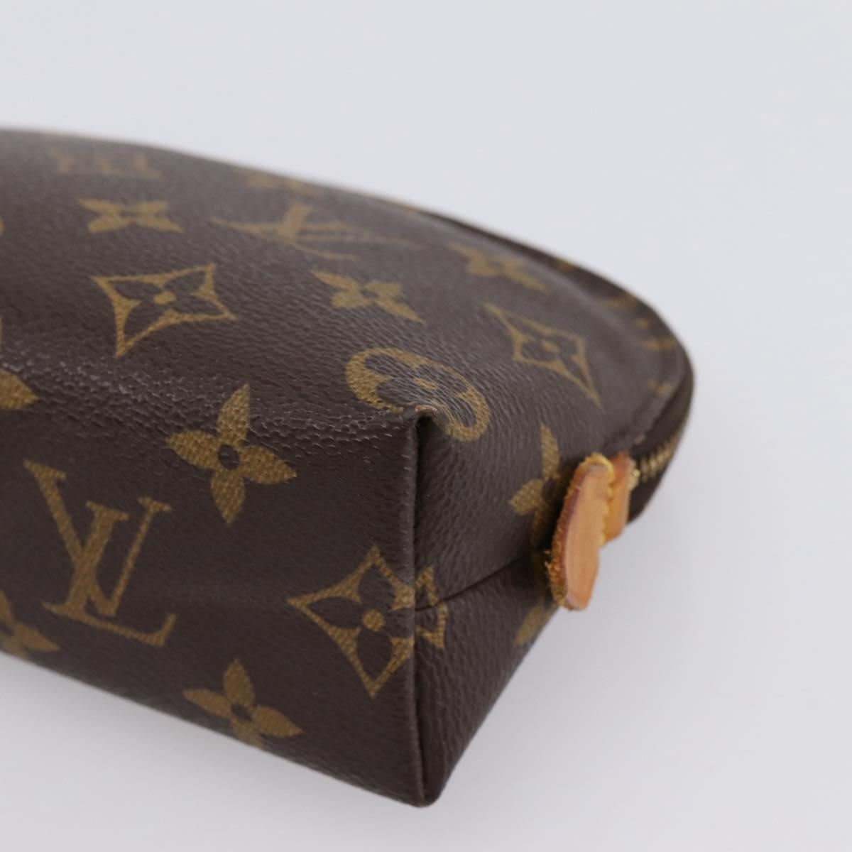 LOUIS VUITTON Monogram Pochette Cosmetic PM Pouch M43998 LV Auth BA15661