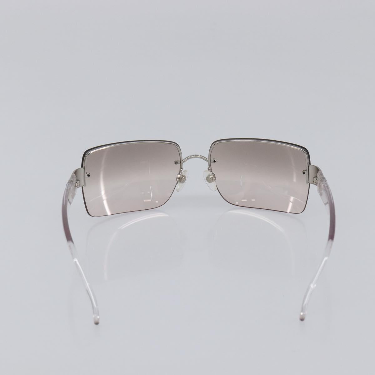 CHANEL Rimless Sunglasses plastic Clear CC Auth BA15664M