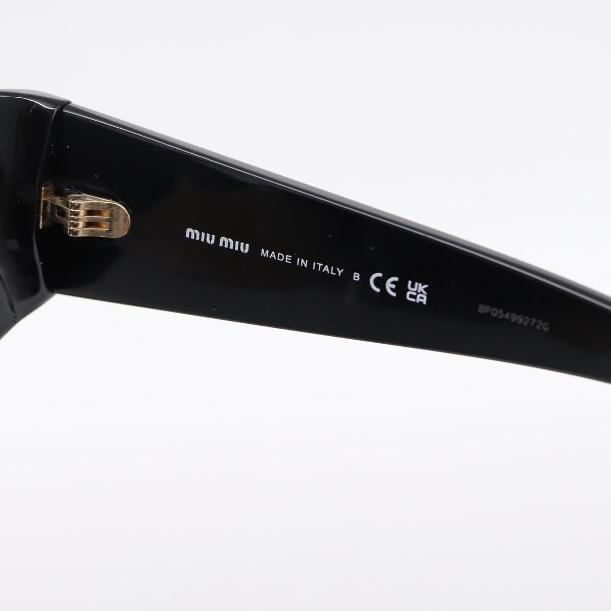 Miu Miu Sunglasses plastic Black Auth BA15665