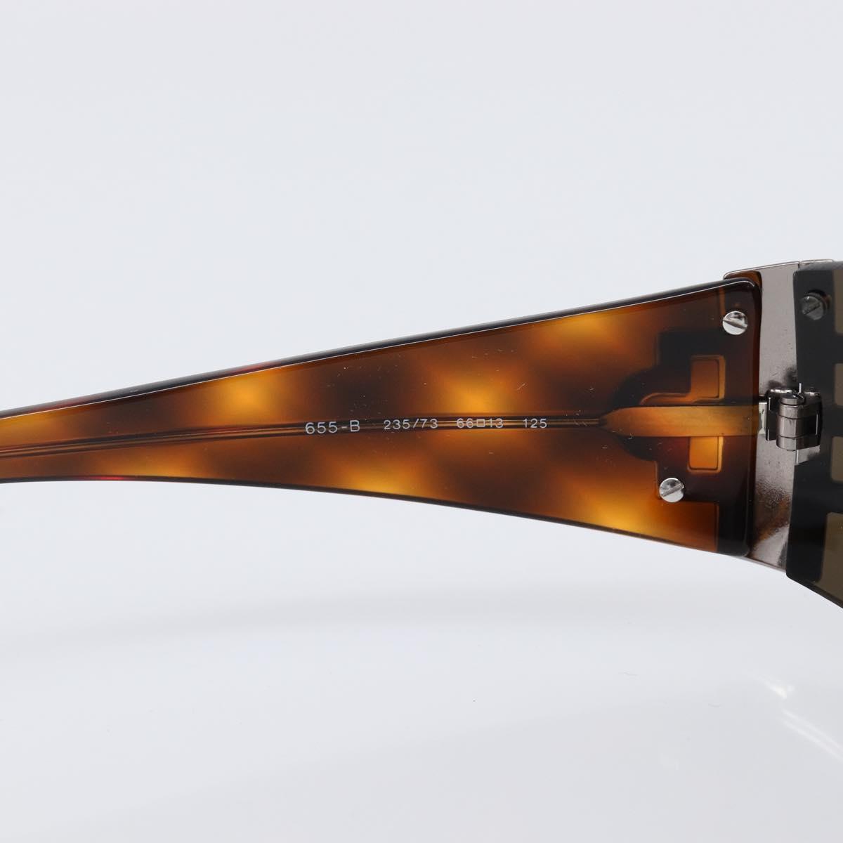 BVLGARI Sunglasses plastic Brown Auth BA15666V