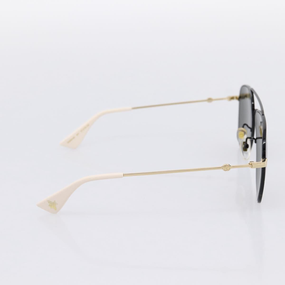 GUCCI Sunglasses plastic Ivory Auth BA15668V