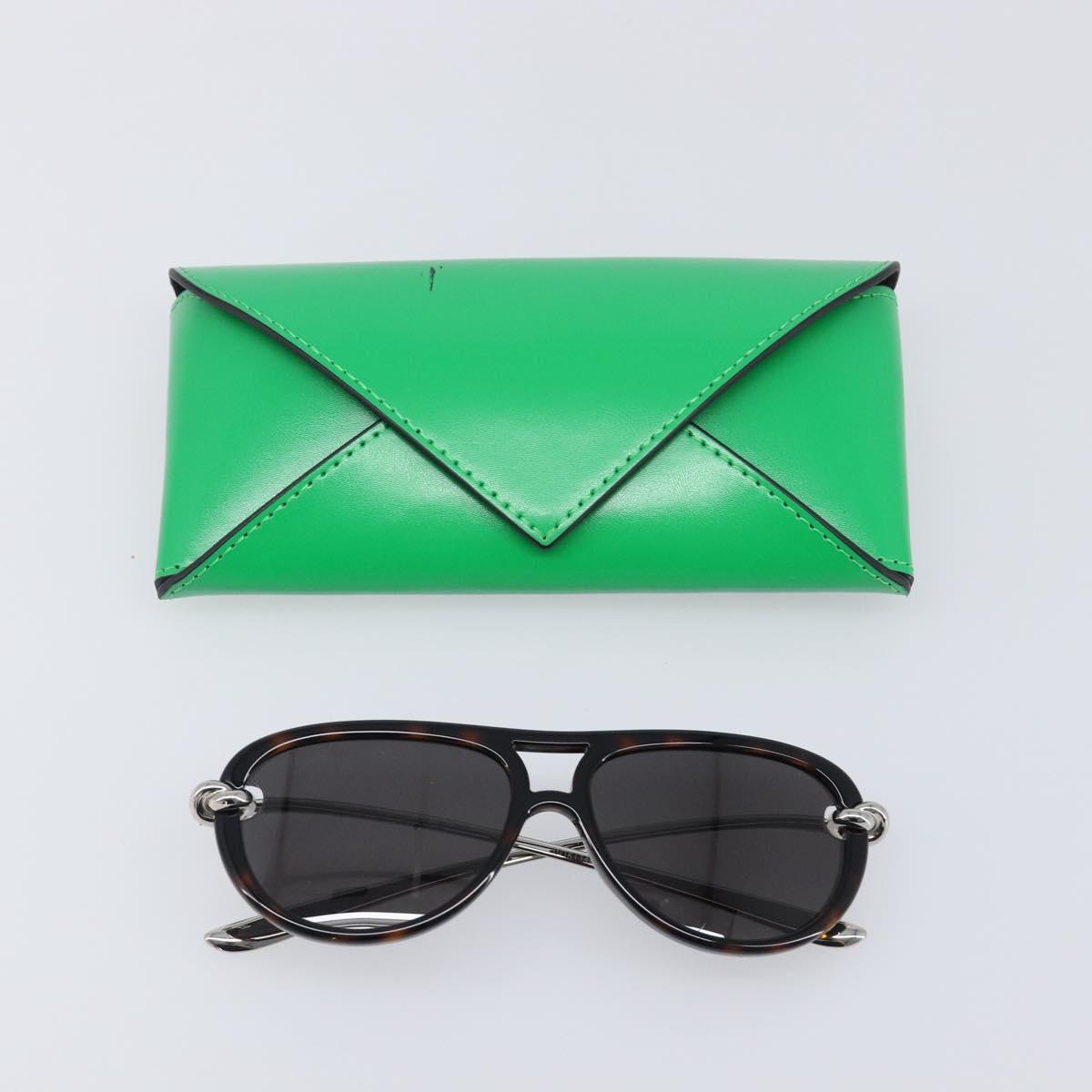 BOTTEGA VENETA Sunglasses metal Silver Auth BA15670M