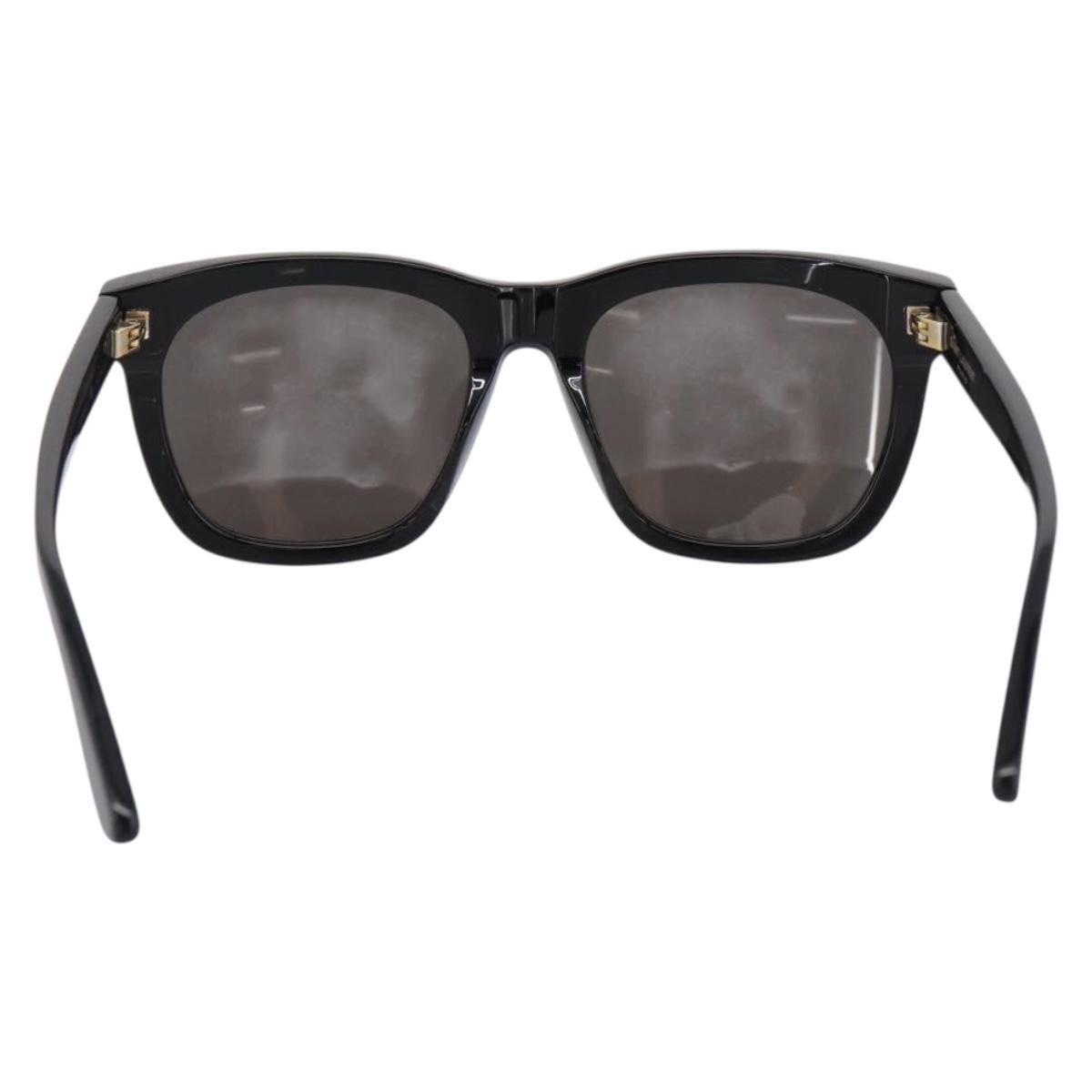 SAINT LAURENT Sunglasses plastic Black Auth BA15671V