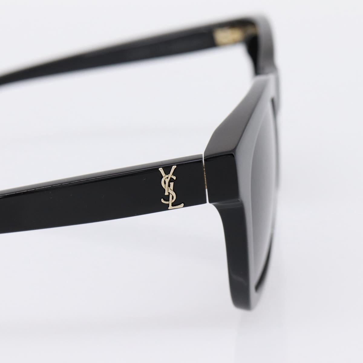 SAINT LAURENT Sunglasses plastic Black Auth BA15671V