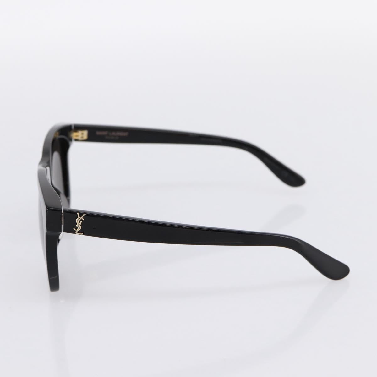 SAINT LAURENT Sunglasses plastic Black Auth BA15671V