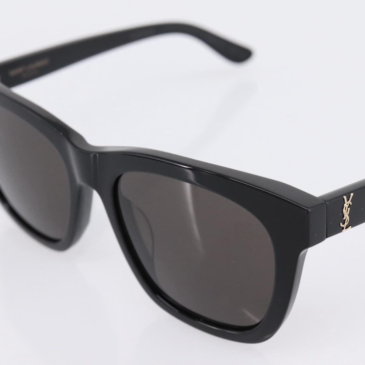 SAINT LAURENT Sunglasses plastic Black Auth BA15671V