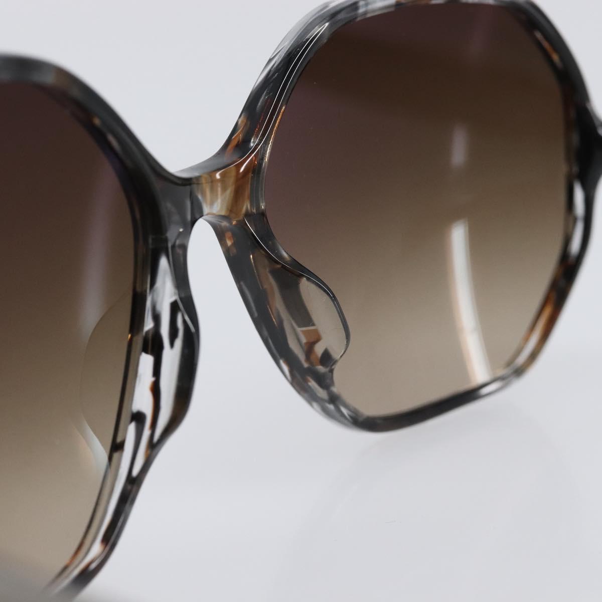 CHANEL Sunglasses plastic Gray CC Auth BA15673V