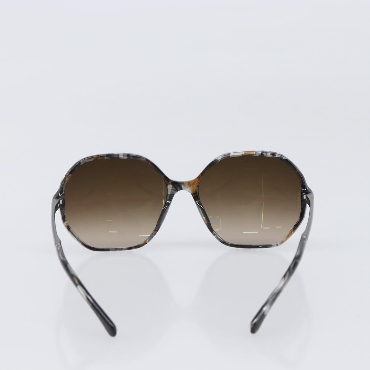 CHANEL Sunglasses plastic Gray CC Auth BA15673V