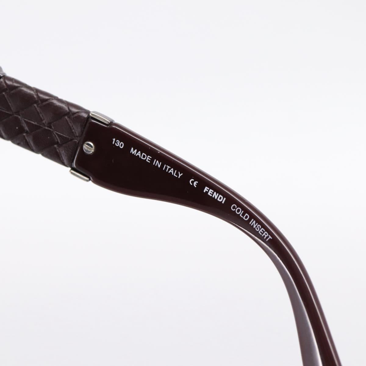 FENDI Sunglasses plastic Bordeaux Auth BA15674V