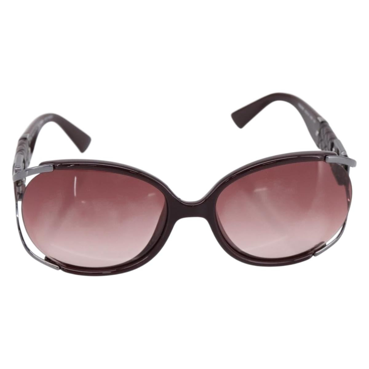 FENDI Sunglasses plastic Bordeaux Auth BA15674V