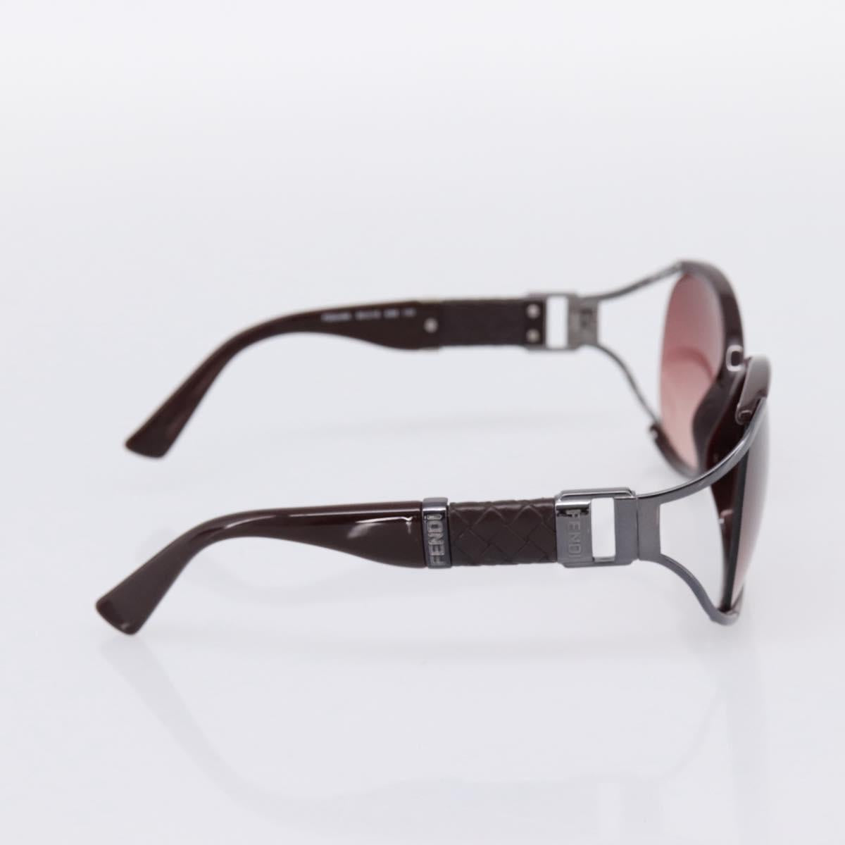 FENDI Sunglasses plastic Bordeaux Auth BA15674V