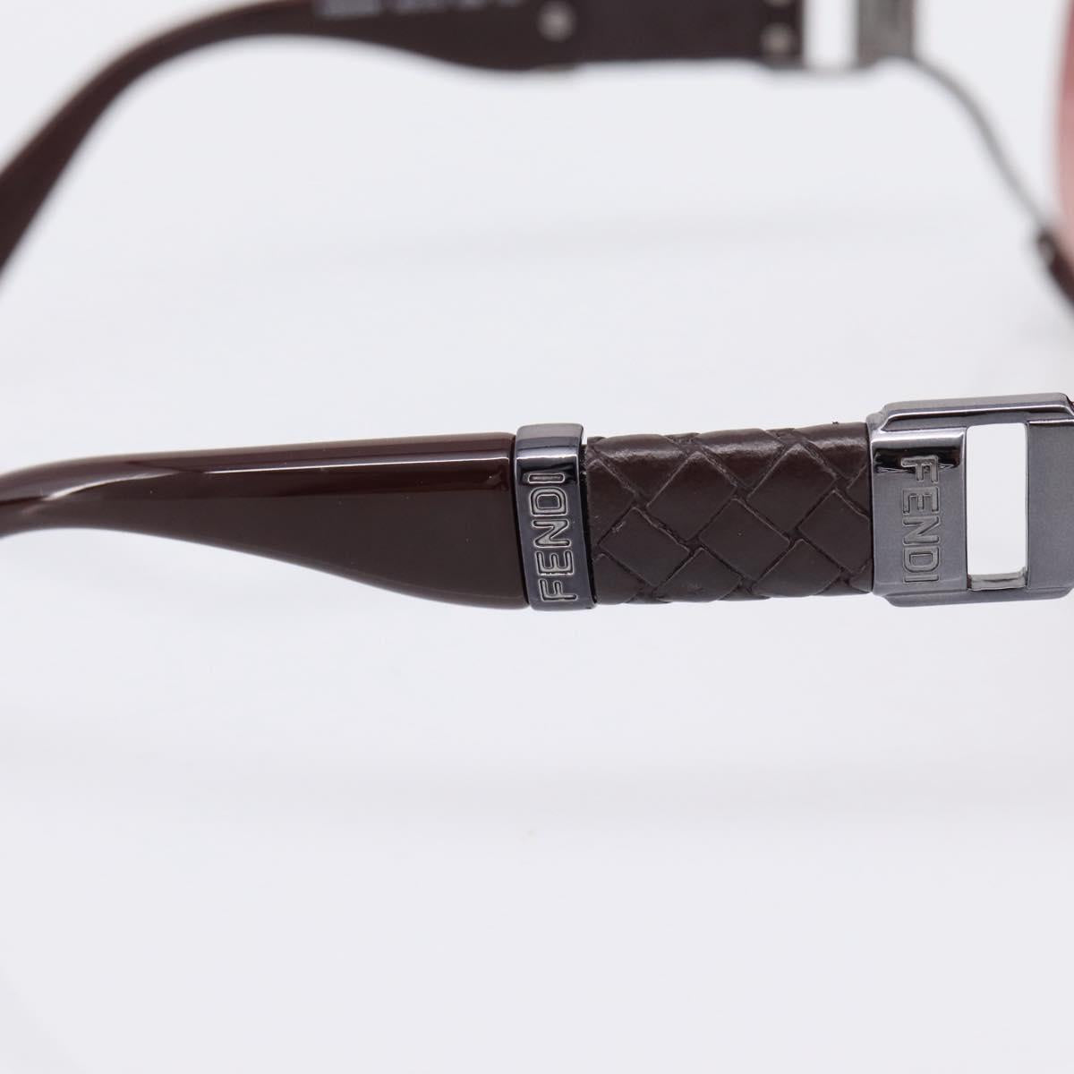 FENDI Sunglasses plastic Bordeaux Auth BA15674V