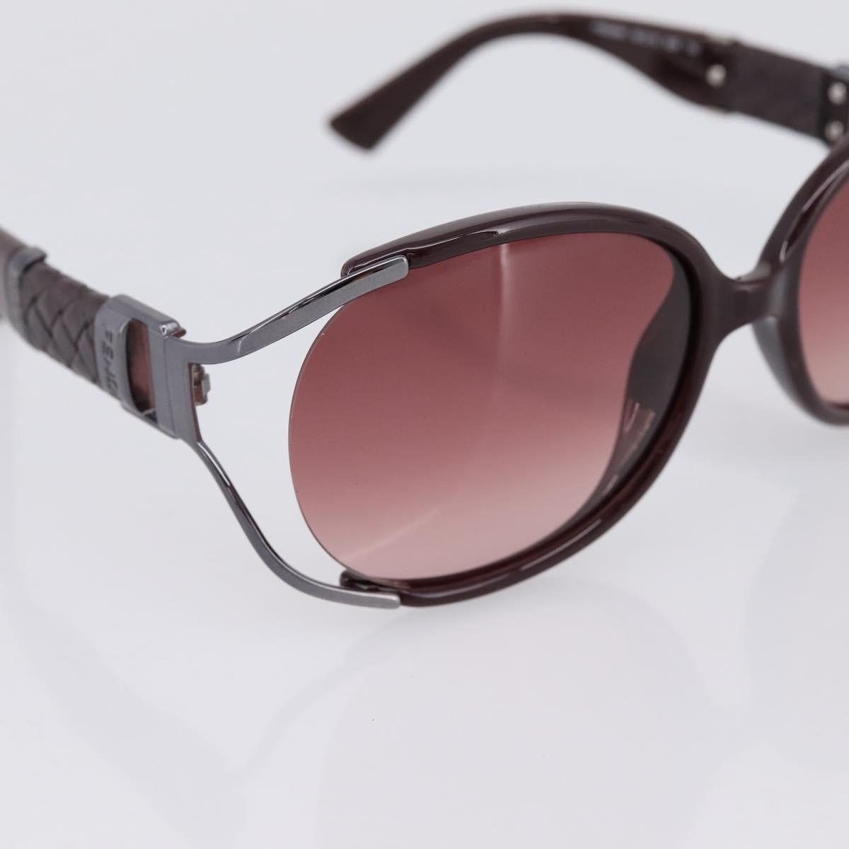 FENDI Sunglasses plastic Bordeaux Auth BA15674V