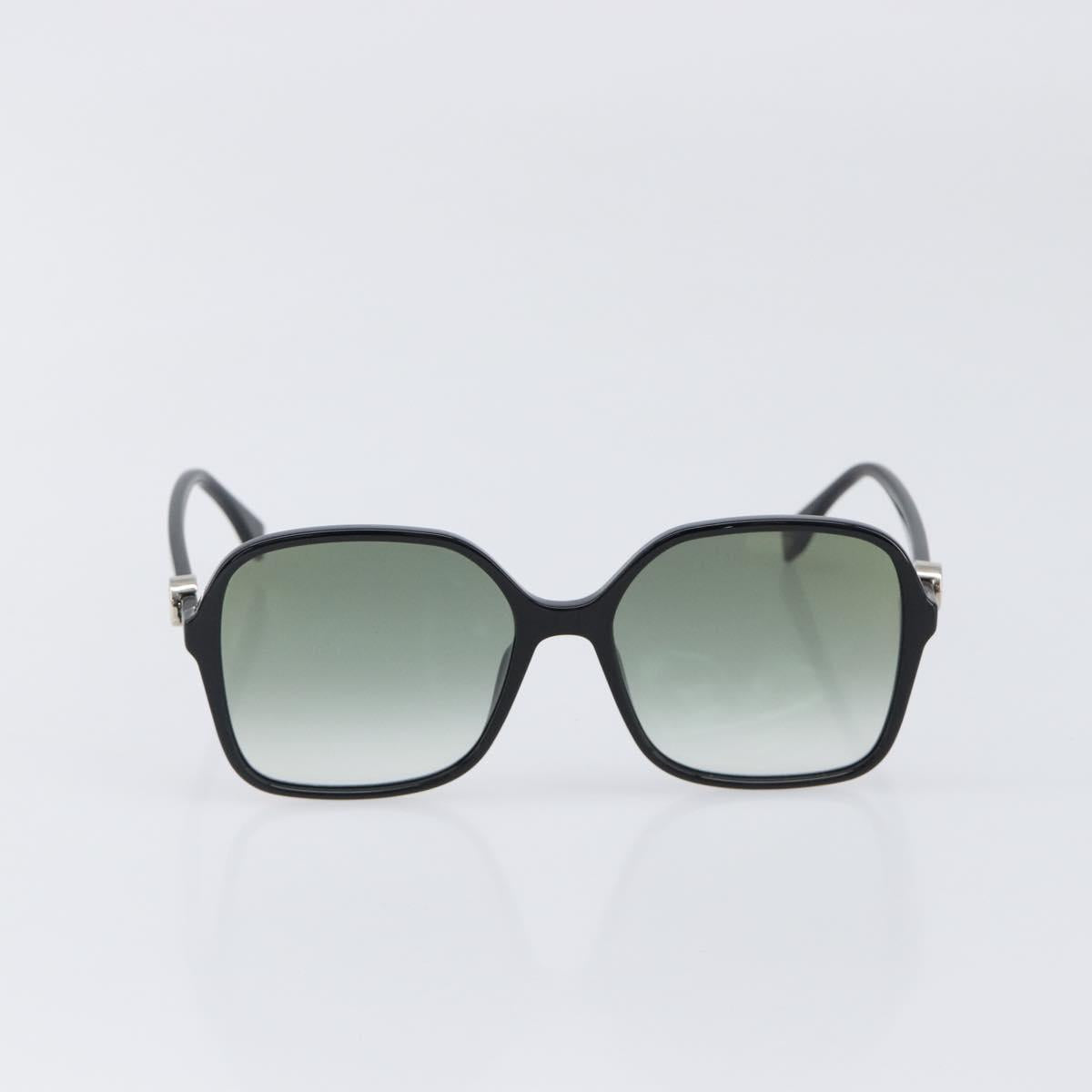 FENDI Sunglasses plastic Black Auth BA15675V