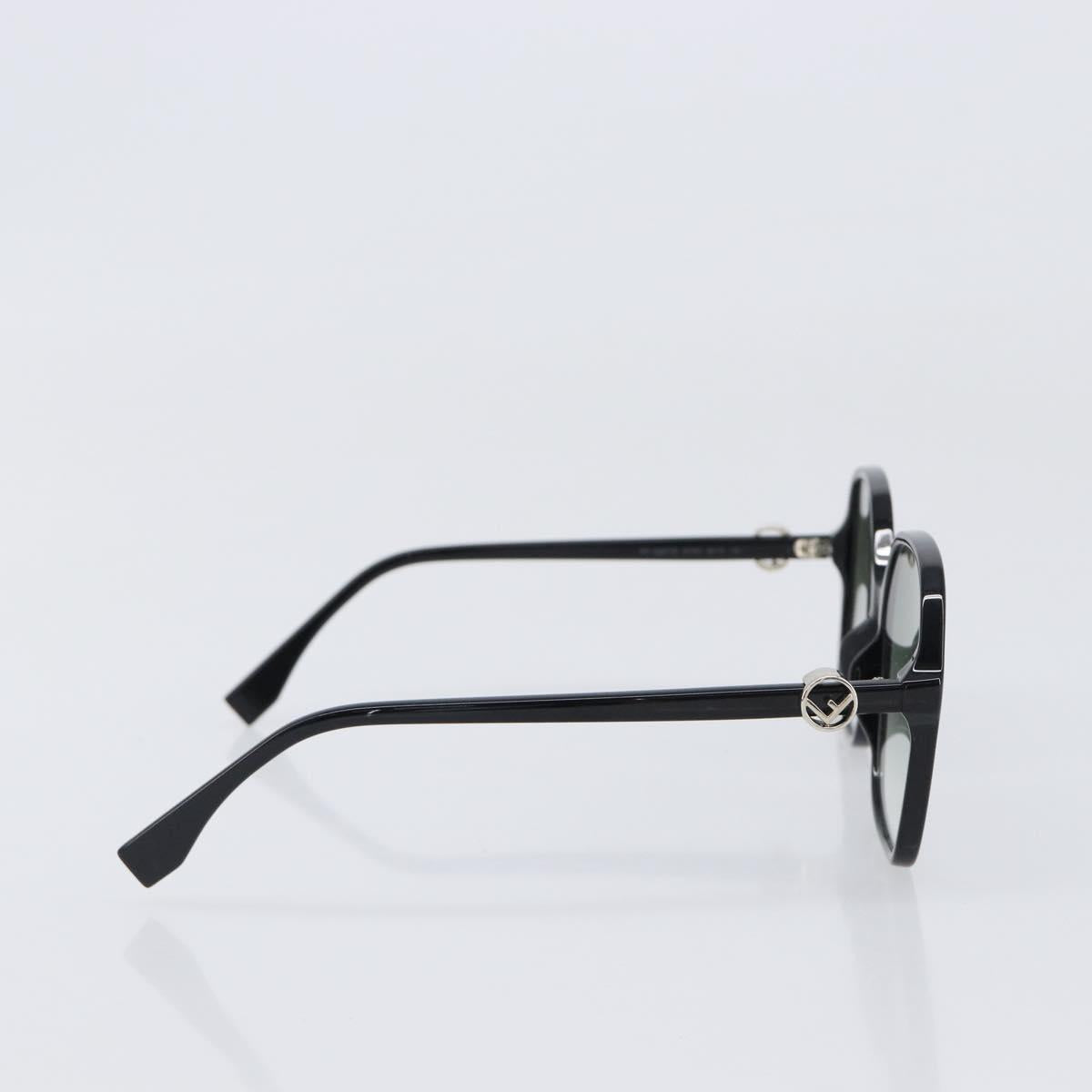 FENDI Sunglasses plastic Black Auth BA15675V