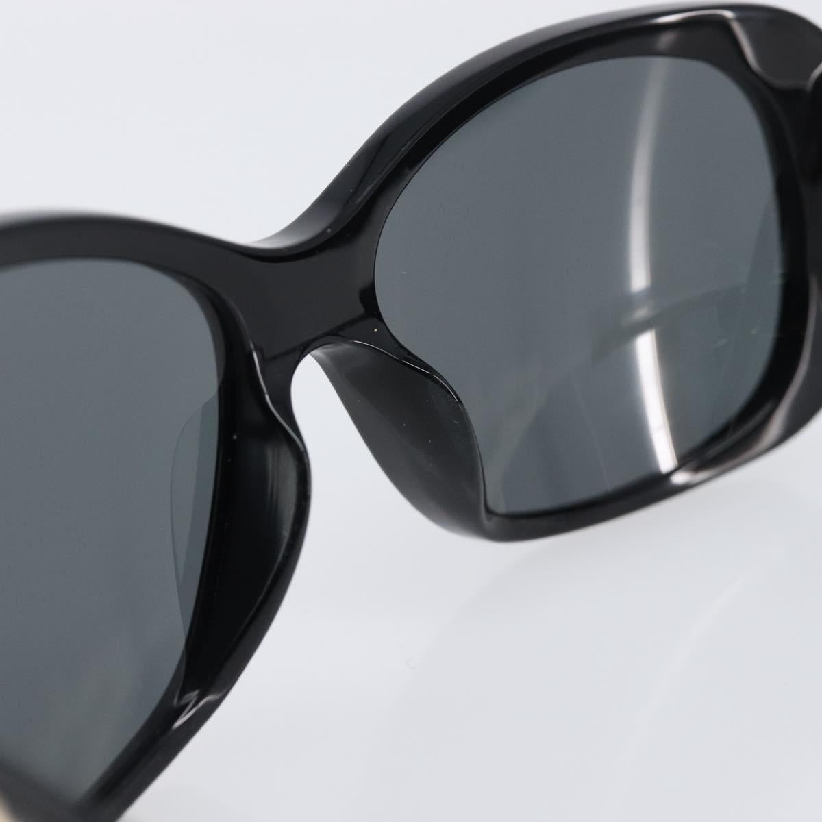 CHANEL Sunglasses plastic Black CC Auth BA15678V