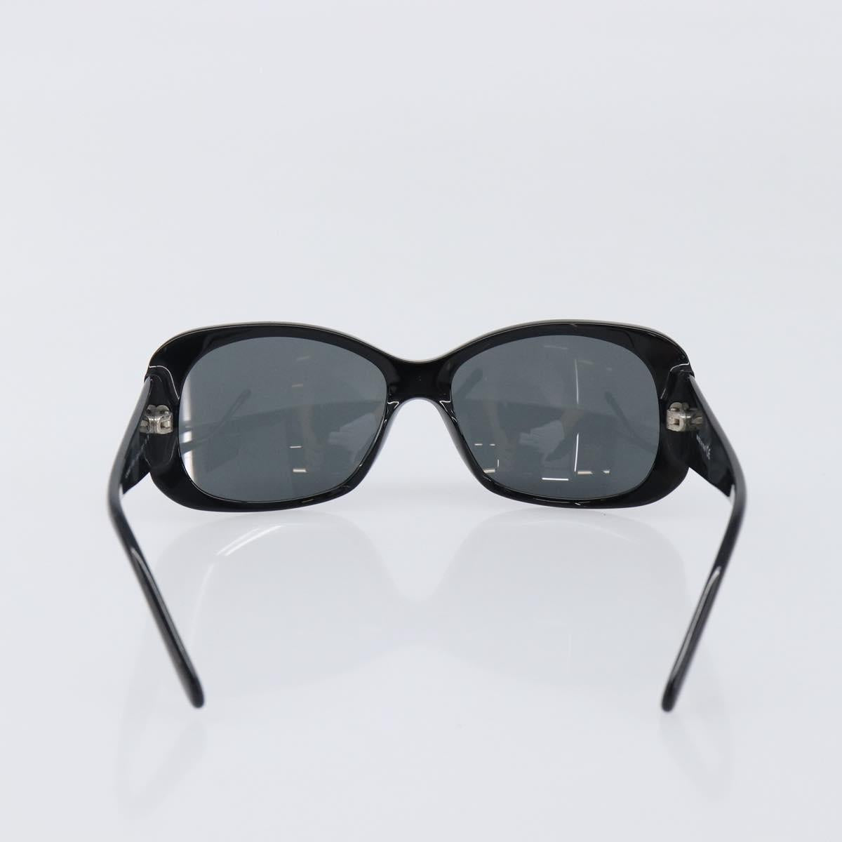 CHANEL Sunglasses plastic Black CC Auth BA15678V