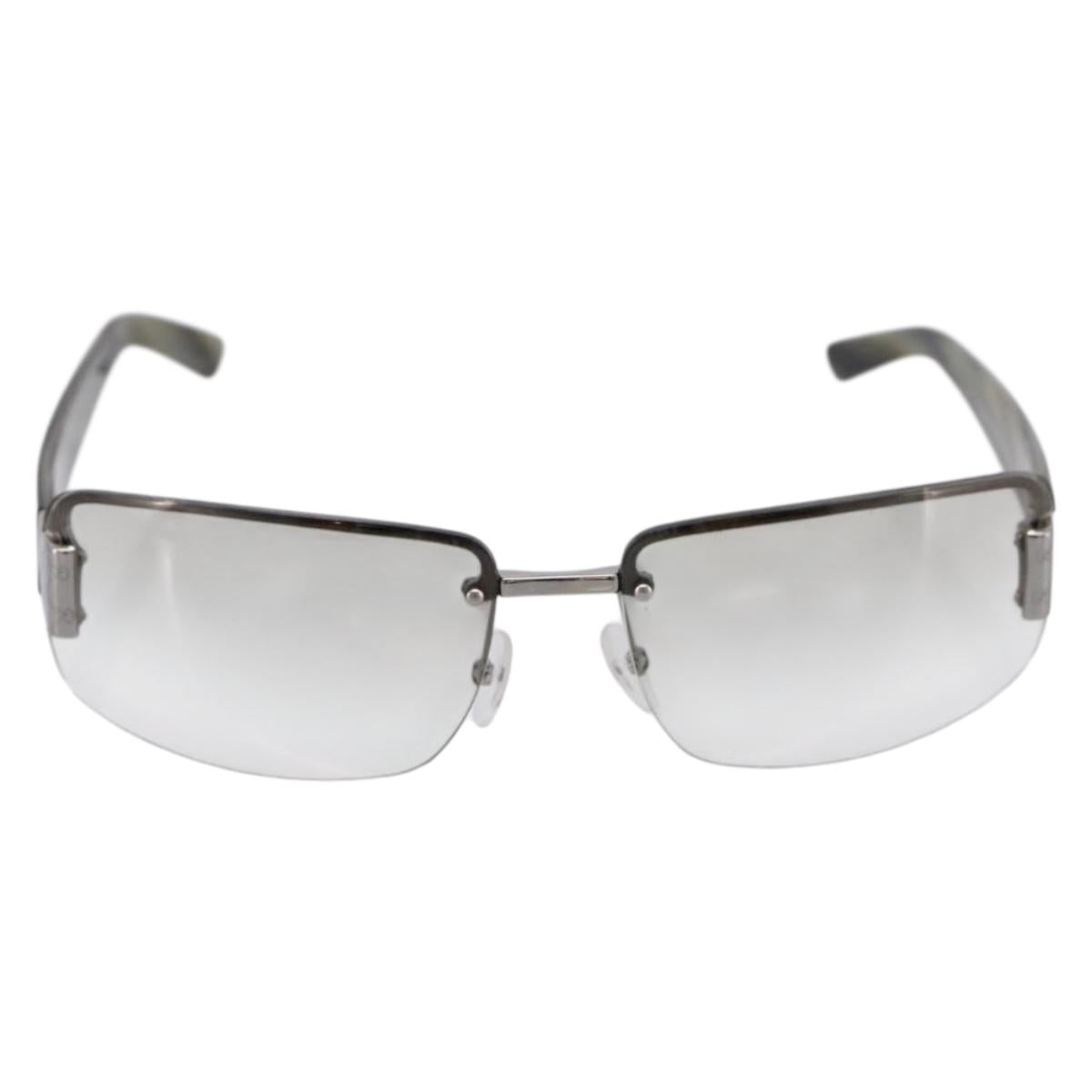 GUCCI Rimless Sunglasses plastic Gray Auth BA15681