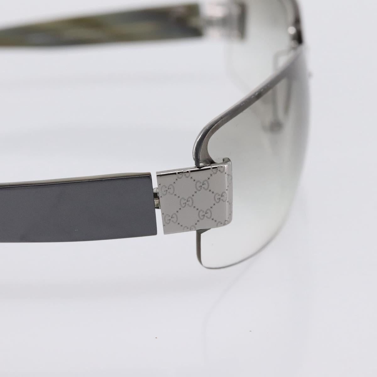 GUCCI Rimless Sunglasses plastic Gray Auth BA15681