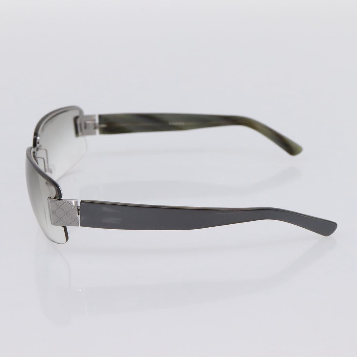 GUCCI Rimless Sunglasses plastic Gray Auth BA15681