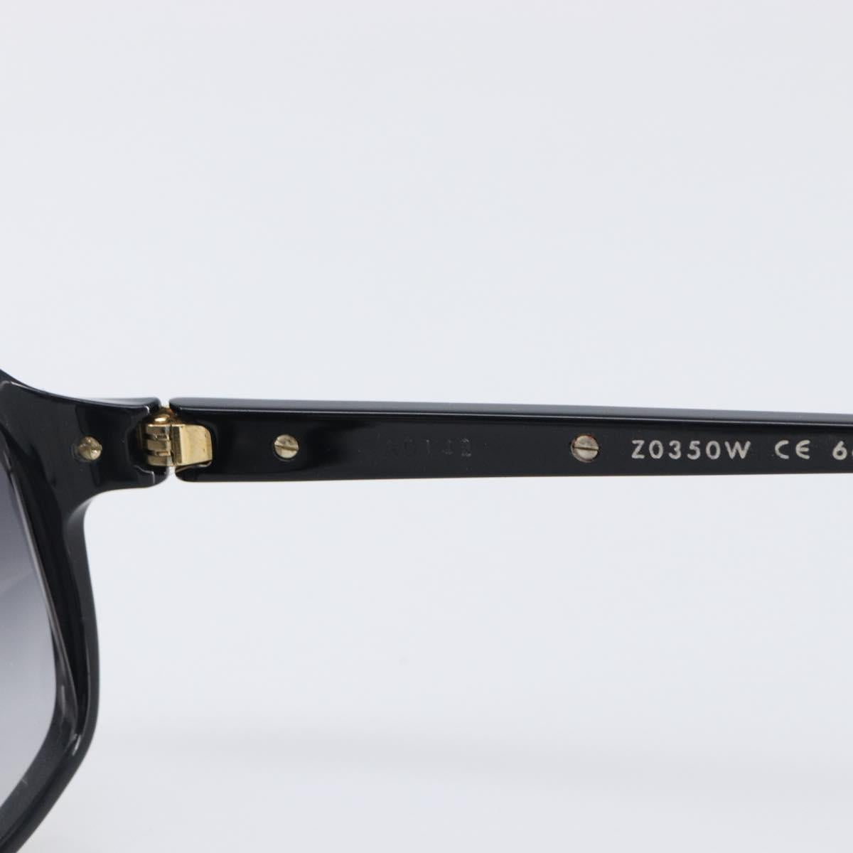 LOUIS VUITTON Sunglasses plastic Black Z0350W LV Auth BA15686M