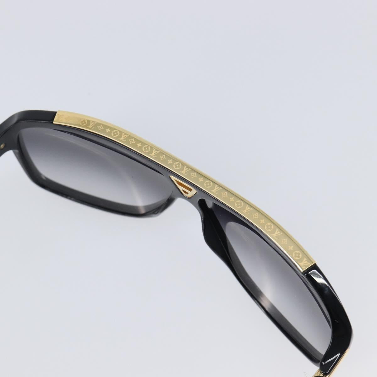 LOUIS VUITTON Sunglasses plastic Black Z0350W LV Auth BA15686M