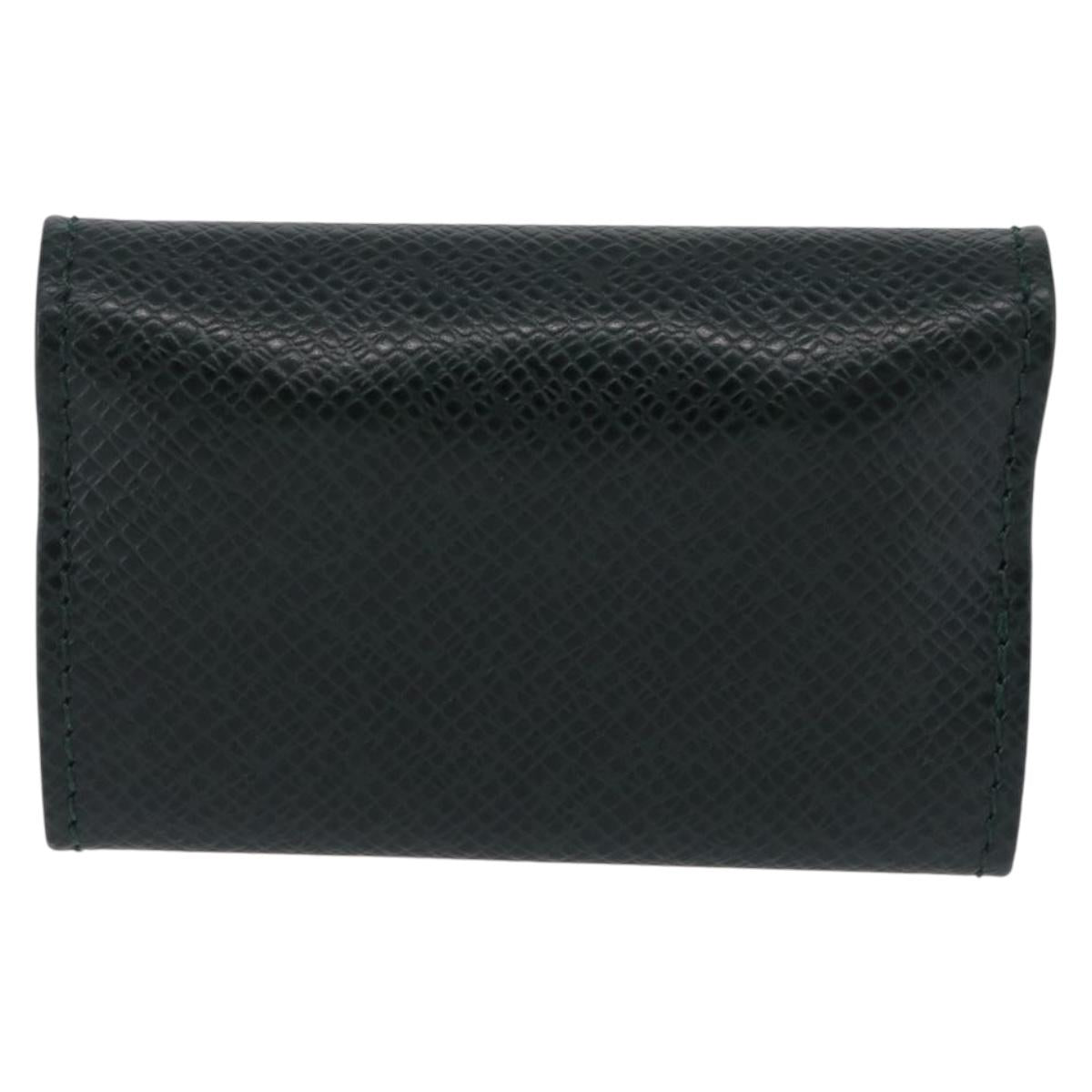 LOUIS VUITTON Taiga Buton de Manchette Cuffs Epicea LV Auth BA15690