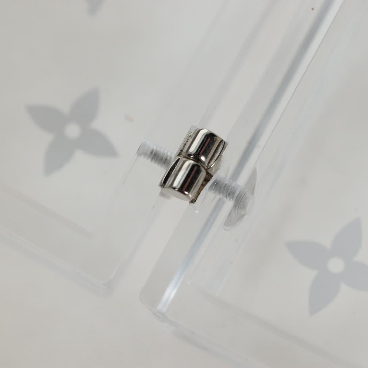 LOUIS VUITTON Dice plastic Clear LV Auth BA15691M