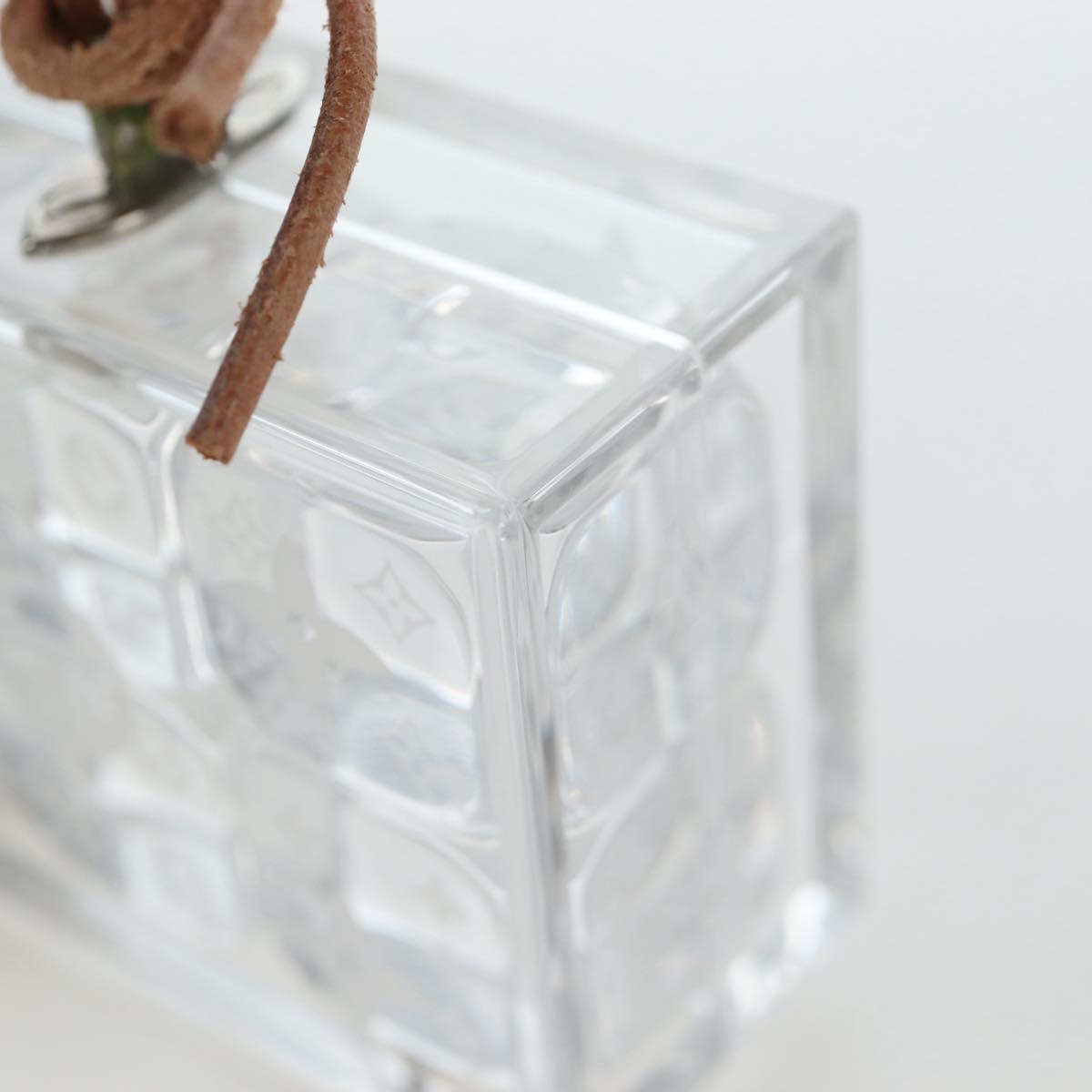 LOUIS VUITTON Dice plastic Clear LV Auth BA15691M