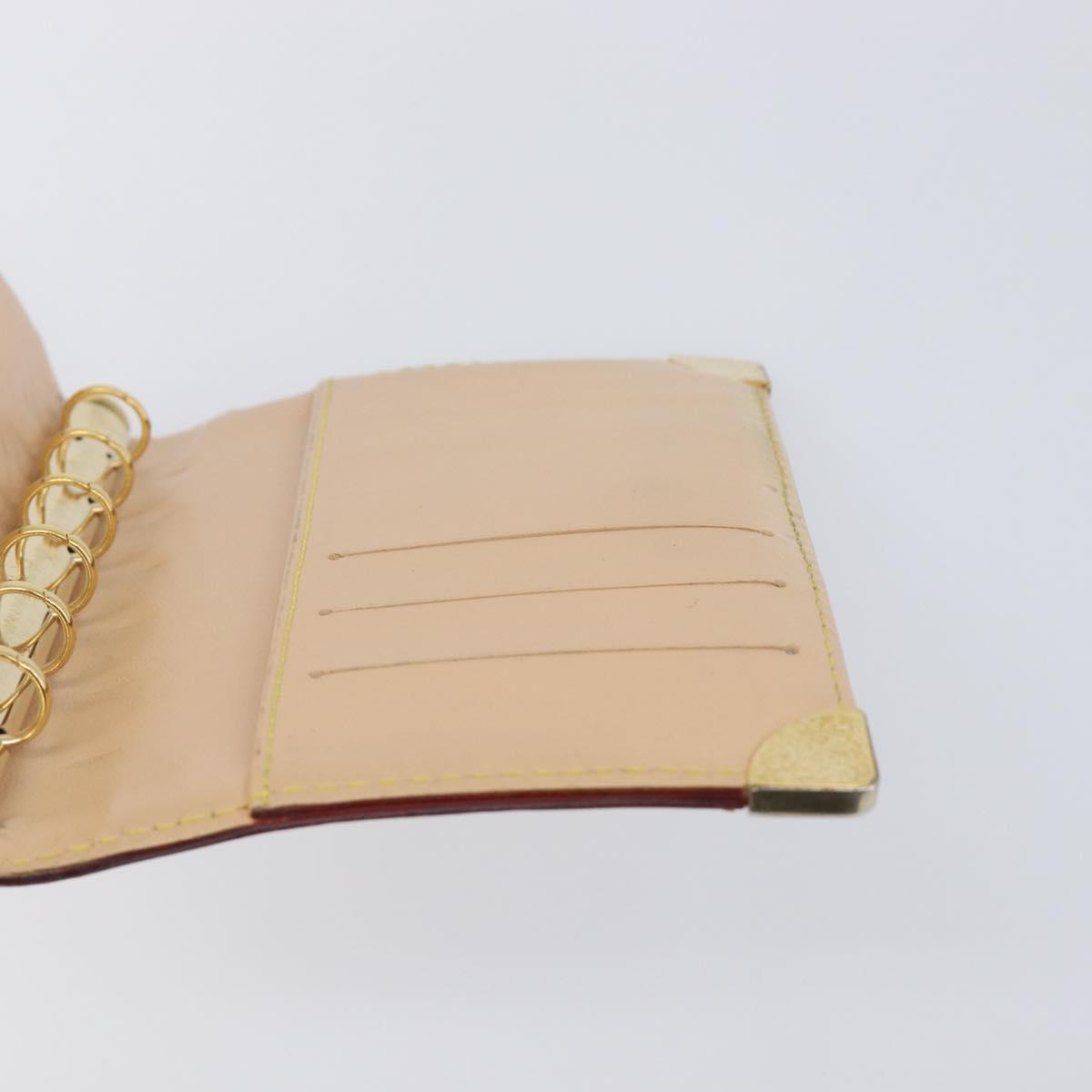 LOUIS VUITTON Monogram Multicolor Agenda PM White R21074 LV Auth BA15692