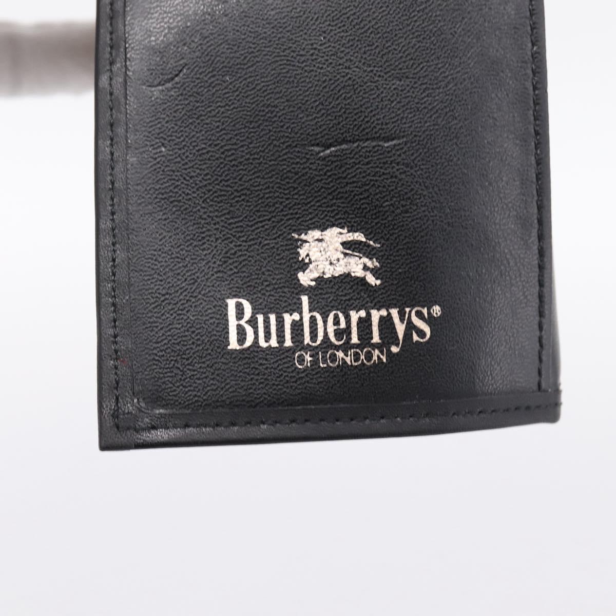 Burberrys Nova Check Planner Canvas Beige Auth BA15694