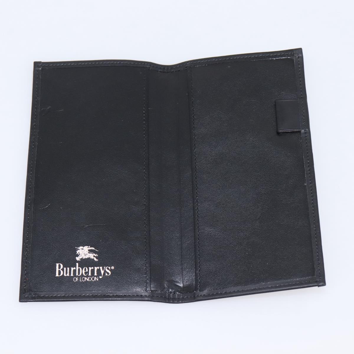 Burberrys Nova Check Planner Canvas Beige Auth BA15694