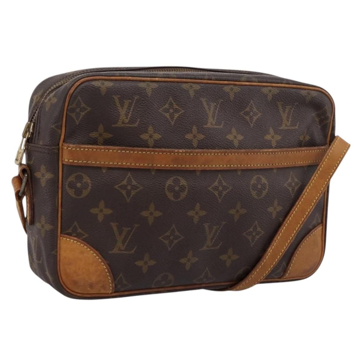 LOUIS VUITTON Monogram Trocadero 27 Shoulder Bag M51274 LV Auth BA15698
