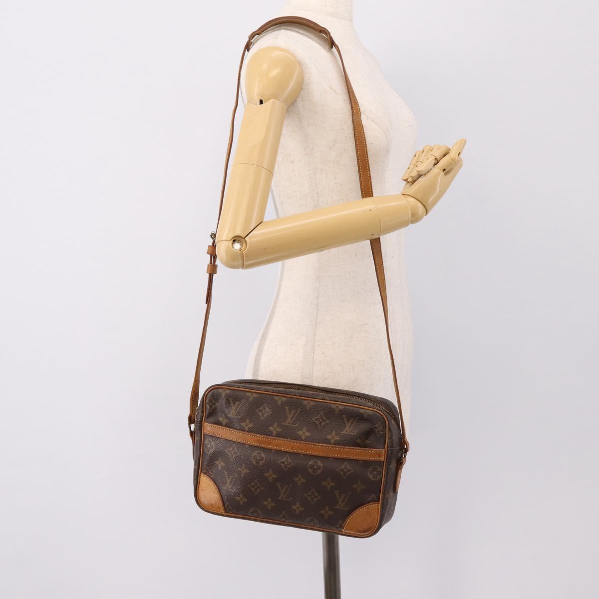 LOUIS VUITTON Monogram Trocadero 27 Shoulder Bag M51274 LV Auth BA15698