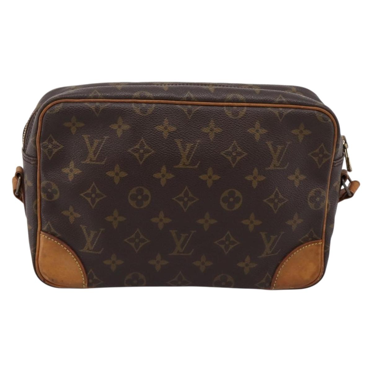 LOUIS VUITTON Monogram Trocadero 27 Shoulder Bag M51274 LV Auth BA15698