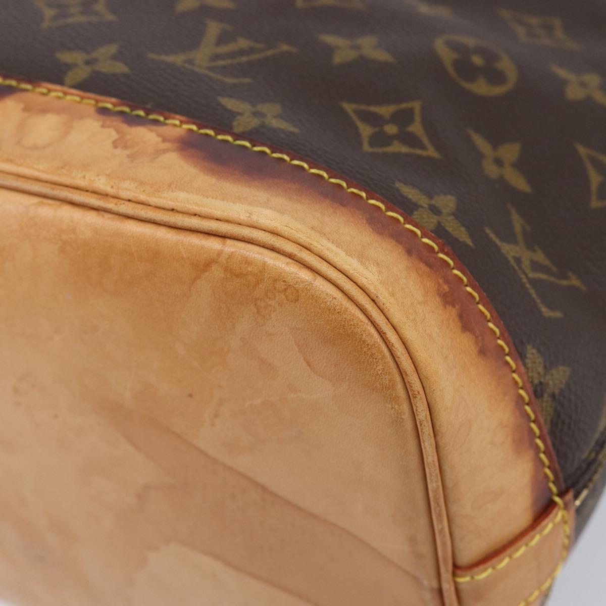 LOUIS VUITTON Monogram Alma PM Hand Bag M53151 LV Auth BA15699