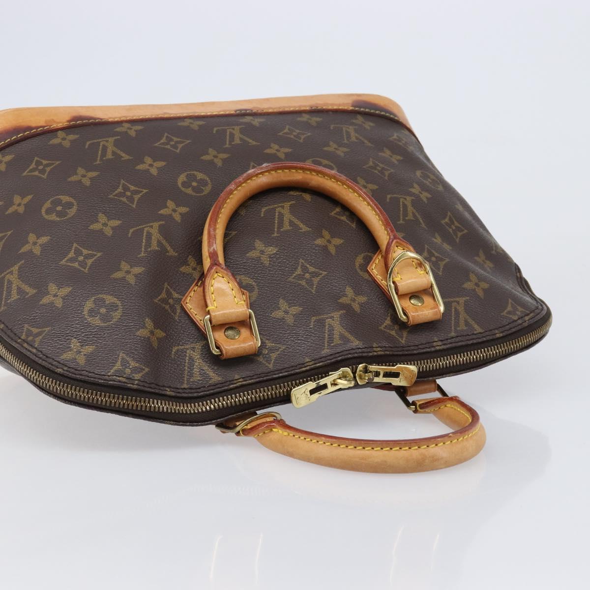 LOUIS VUITTON Monogram Alma PM Hand Bag M53151 LV Auth BA15699