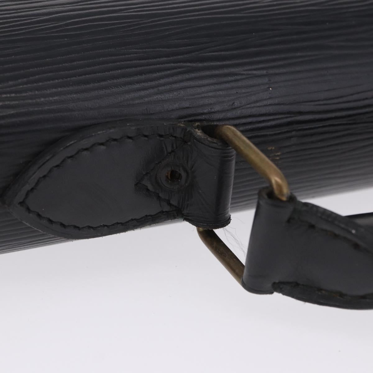 LOUIS VUITTON Epi Serviette Conseiller Business Bag Black M54422 LV Auth BA15701
