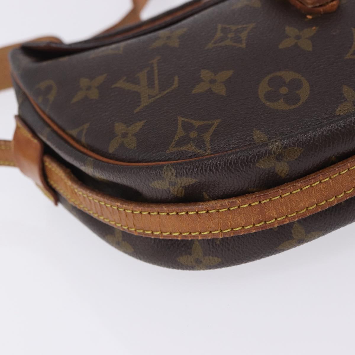 LOUIS VUITTON Monogram Jeune Fille MM Shoulder Bag M51226 LV Auth BA15705