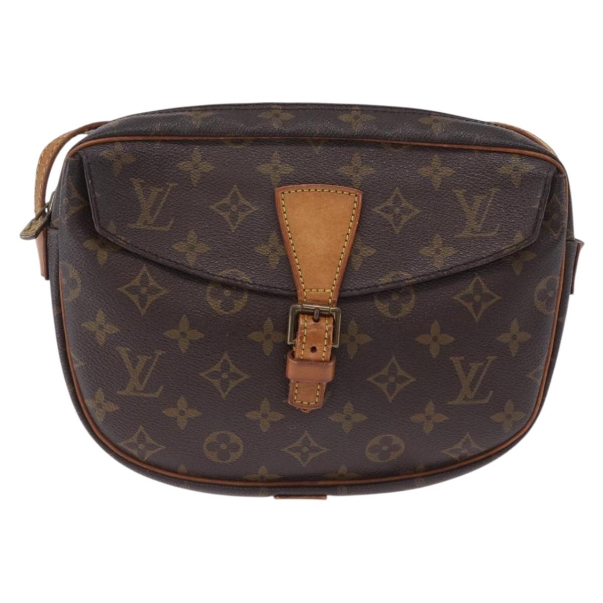 LOUIS VUITTON Monogram Jeune Fille MM Shoulder Bag M51226 LV Auth BA15705