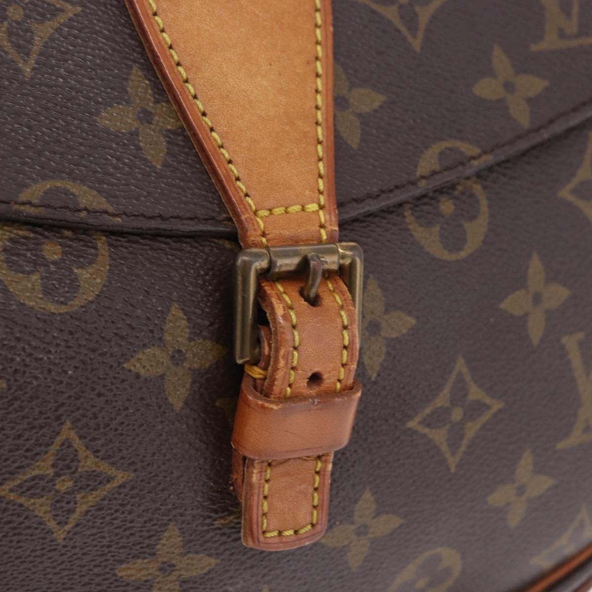 LOUIS VUITTON Monogram Jeune Fille MM Shoulder Bag M51226 LV Auth BA15705