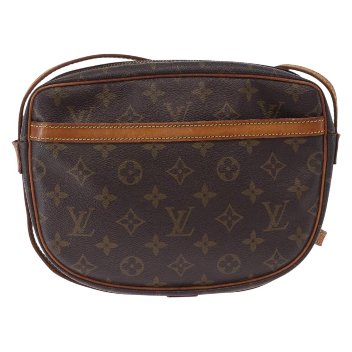 LOUIS VUITTON Monogram Jeune Fille MM Shoulder Bag M51226 LV Auth BA15705