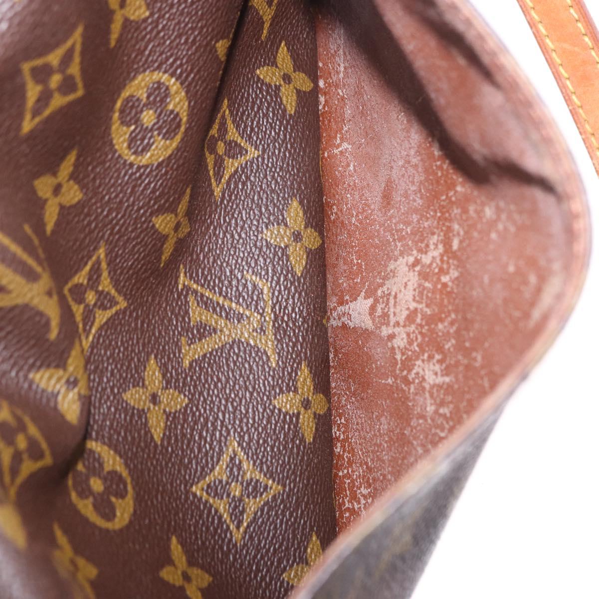 LOUIS VUITTON Monogram Jeune Fille MM Shoulder Bag M51226 LV Auth BA15705